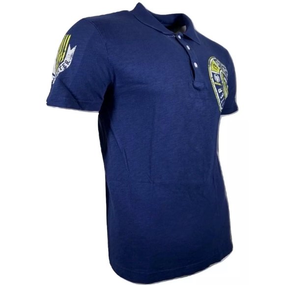 AMERICAN FIGHTER Men's Polo S/S BENJAMIN Premium - Picture 8 of 9